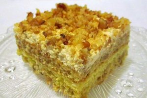 Desert prajitura cu nuca si vanilie