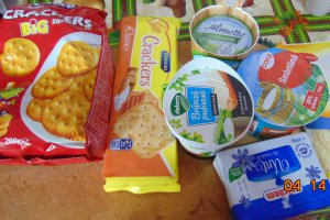 Aperitiv minicheesecake sarat