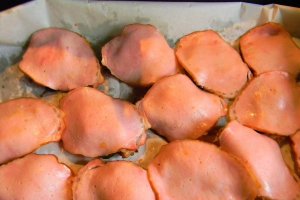 Aperitiv cald cu ou de prepelita