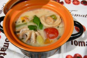 Supa cu fructe de mare