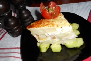 Aperitiv cartofi gratinati cu parmezan