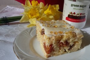 Paste cu branza dulce si stafide la cuptor