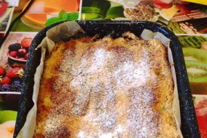 Desert crumble cu mere