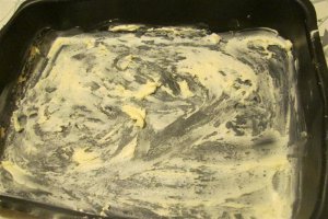 Desert pandispan cu mere si budinca