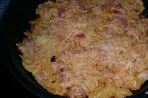 Aperitiv clatita (galette) de cartofi