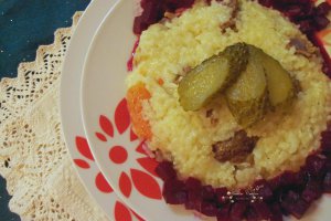 Pilaf cu pipote si inimi