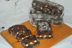 Salam de biscuiţi, reţetă adaptata