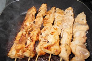 Kebab libanez de pui