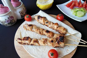 Kebab libanez de pui