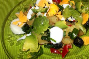 Salata orientala cu avocado