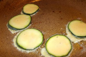 Zucchini pane