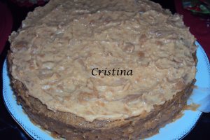 Desert tort cu crema de caramel