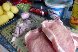Gratin de cartofi si carne argentinian