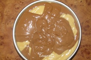 Chec cu zmeura, ciocolata si caramel