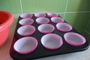 Desert briose cu ciocolata, pentru ceai