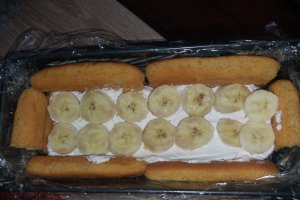 Desert cu banane si ciocolata