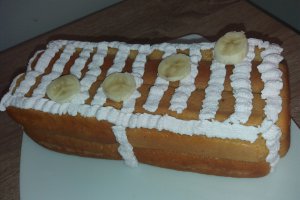 Desert cu banane si ciocolata