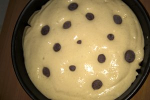 Desert cu ciocolata cu cocos