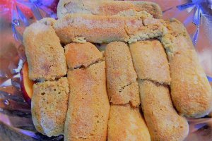 Desert cu piscoturi si panettone