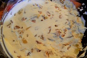 Desert cu piscoturi si panettone
