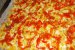 Pizza pe pat de cartofi prajiti cu mozzarella-7