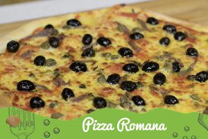 Aluat de pizza rapid si pizza Romana
