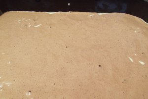 Desert prajitura bicolora cu cirese