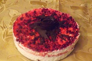Desert tort de iaurt cu rodie