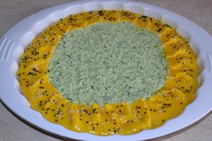Aperitiv tarta cu spanac si branza