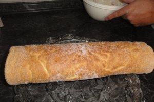 Desert Swiss Roll-Rulada cu capsuni