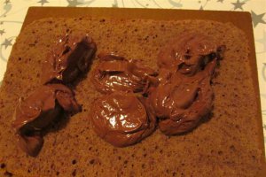 Desert prajitura cu crema de ciocolata