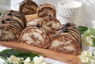 Desert rulada de biscuiti