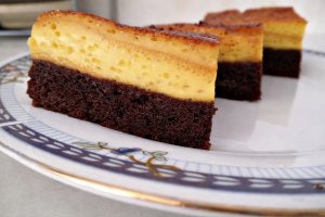 Desert prajitura Chocoflan reteta adaptata de crema de zahar ars