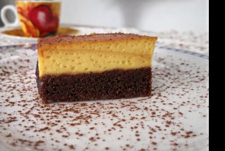 Desert prajitura Chocoflan reteta adaptata de crema de zahar ars