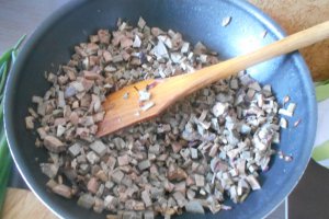 Drob de miel cu carne tocata amestec
