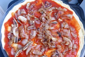 Piscialandrea / Tarta cu ansoa italiana