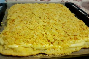 Desert cremes cu aluat de casa - ca la mama acasa