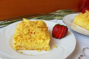 Desert cremes cu aluat de casa - ca la mama acasa