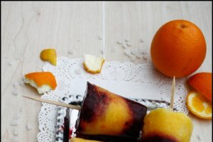Desert inghetata de portocale, lamaie si fructe de padure