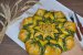 Aperitiv placinta floare cu spanac, mozzarella si crema de branza-0