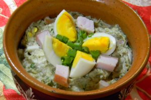 Salata de vinete cu oua fierte
