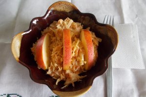 Salata de telina cu maioneza
