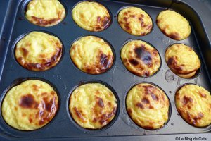 Desert flan portughez- Pasteis de Nata