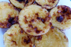 Desert flan portughez- Pasteis de Nata