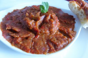 Salata de vinete si ardei marocana - Zaalouk