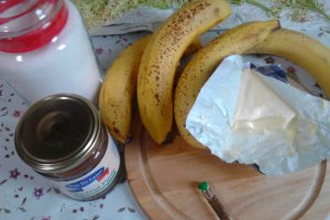 Banane cu piure de castane