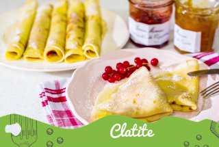 Desert clatite cu dulceata