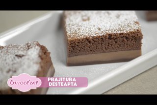 Desert prajitura desteapta cu ciocolata