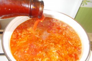Ciorbita de rosii cu orez