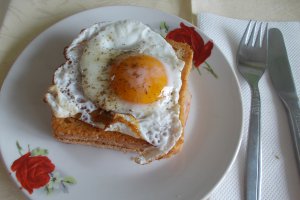 Sandvis Croque-madame